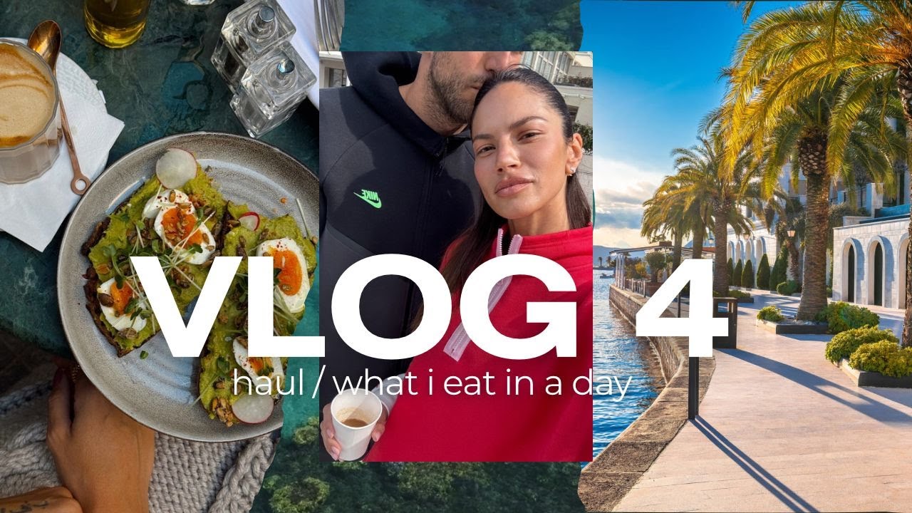 VLOG 4: Šta jedem u toku dana, HAUL & UNBOXING, Da li mi je dečko Crnogorac?