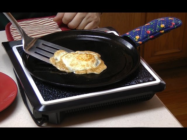 How to Cook Eggs in Cast Iron Pans on an Induction Cooktop 
