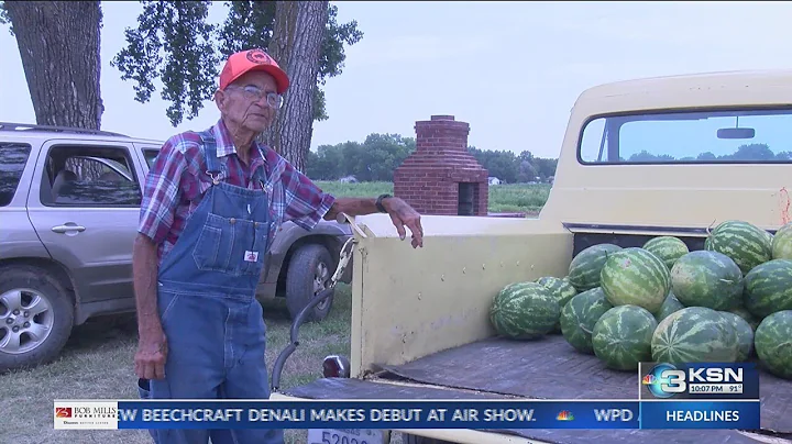 Haysville man celebrates 85 years in watermelon farming