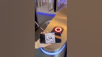 QR code turnstile, flap barrier gate, flap barrier, flap turnstile #turnstile #accesscontrol #access