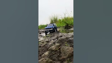 #shorts NICE SUSPENSION MINI SCALE 1/16 RC TOYOTA HIlUX ❗️WPL C24 BLUE SERIES