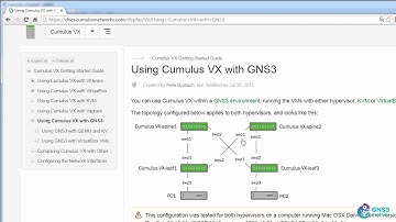 Cumulus VX: 06 Spine and Leaf - Cumulus Linux Part 6 with GNS3