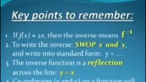 Matric revision: Maths: Functions and Graphs (5/9): Inverse of the Exponential Function (1/5)