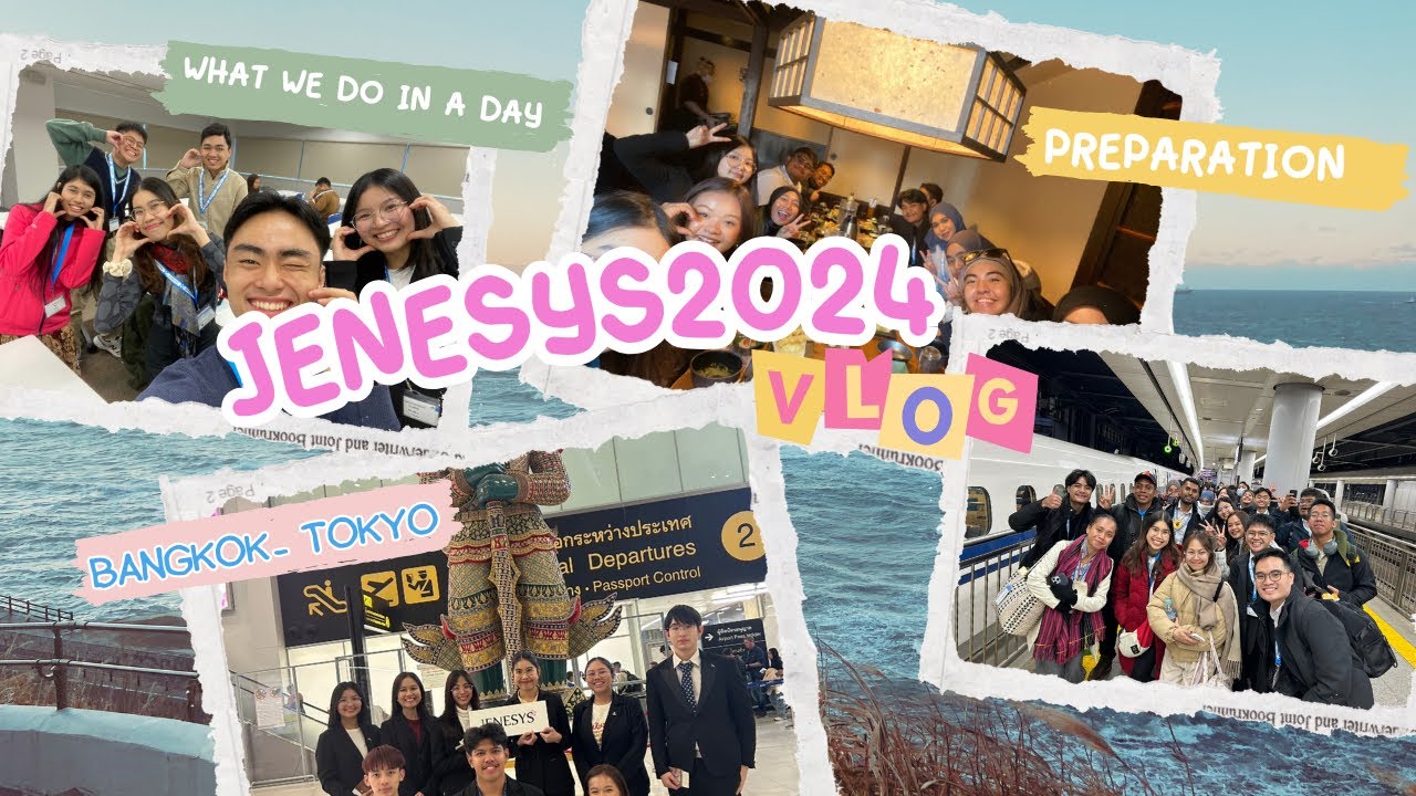 JENESYS 2024 🇯🇵🍱✈️🌸  | EP1 PasineeXJapan(JENESYS2024)