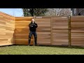 Simple gates using Cedar Cladding and adjustable hinges #carpentry #joinery #cladding #cedar