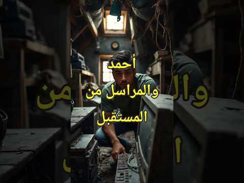 أحمد والمراسل من المستقبل قصة خيال زمن مغامرة أحمد مغامرة أبطال أساطير رعب قصص رعب