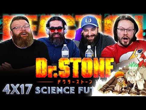 Dr. Stone 4x17 REACTION!! "Sickening Yet Beautiful"
