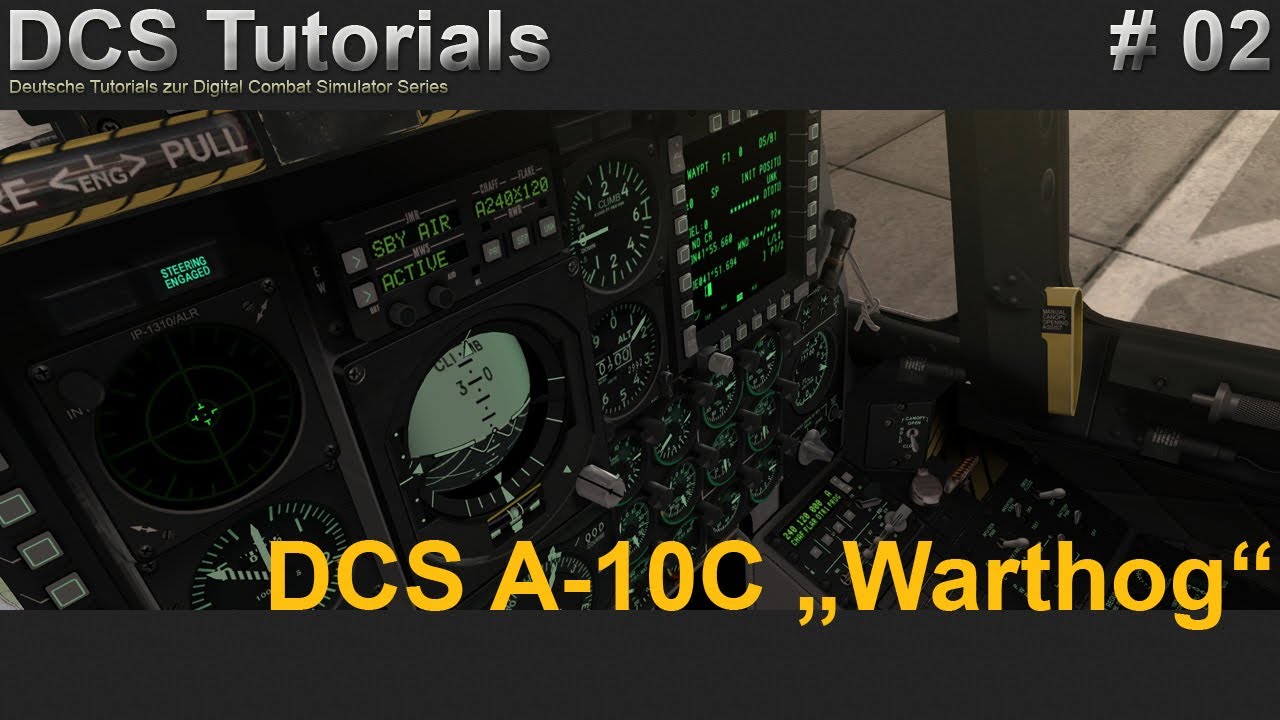 DCS Warthog 02 [Deutsch/ Full HD] Ramp Start (Release 1.2.4) YouTube