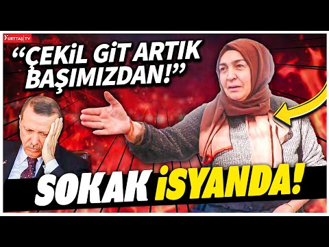 Vatandaş Erdoğan’a İsyan Etti! “Bu Gitmeden Bir Şey Düzelmez! Çekil Git Artık Başımızdan!”