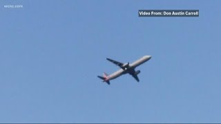 Mid-air emergency: New video shows fire shooting from engine