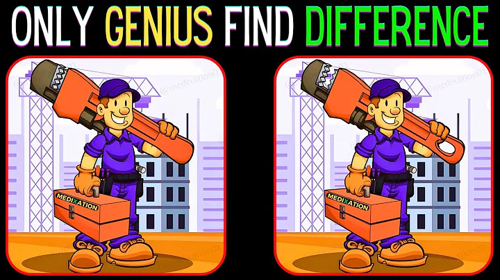 Spot The Difference : ONLY GENIUS CAN FIND 3 Differences! [ Find The Difference ]