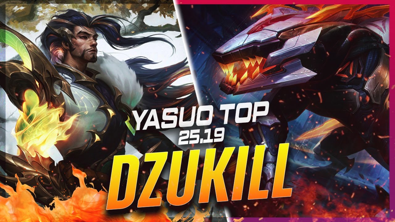 Dzukill - Yasuo vs Renekton TOP Patch 25.19 - Yasuo Gameplay