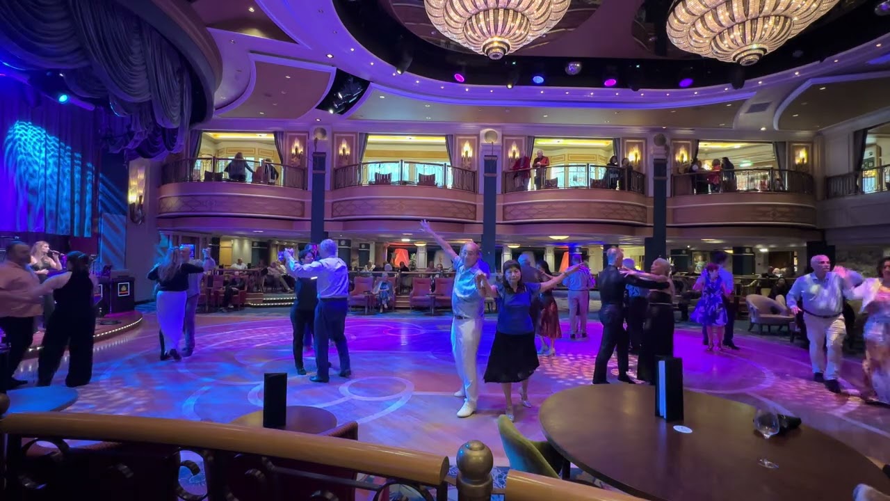 Cunard Queen Elizabeth, July 2026. Carolina Delgado, You've Got A Friend, a Rumba