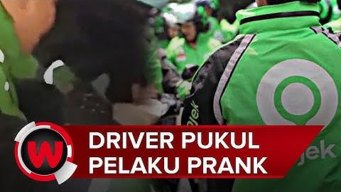 Viral Driver Gojek Pukul Pemuda Pelaku Prank dan Order Fiktif