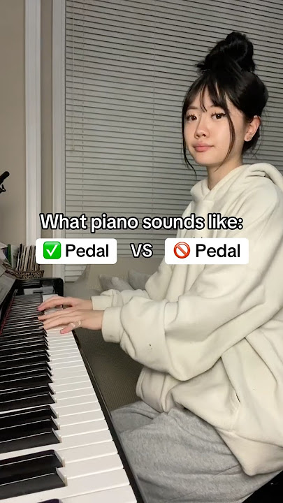 What piano sounds like WITH AND WITHOUT pedals 👀 #piano #lacampanella #shorts #fyp #classicalmusic