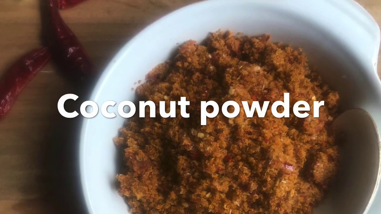 Coconut  Chutney   (Dry coconut powder ) | Classy Cuisine cook with Hajara