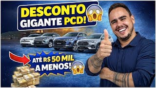 ESSES 5 SUVs ESTÃO COM DESCONTO ABSURDO PARA PCD! 💰😱 ATÉ R$ 50 MIL A MENOS!