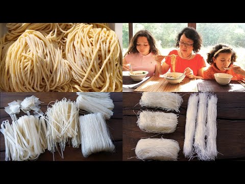 Video: Asian Cuisine: Main Types Of Noodles