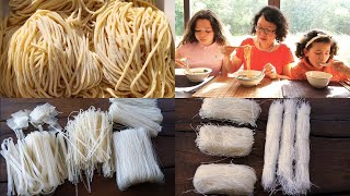 How to Recognize the Different Asian Noodles  Morgane Recipes