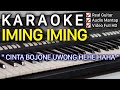 🔴 IMING IMING Karaoke ( Cinta Bojone Uwong He He Ha Ha )  || Nada Pria Rendah || Rita Sugiarto