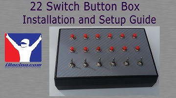 BBJ SimRacing 22 Switch Button Box, Installation and Setup Guide Tutorial