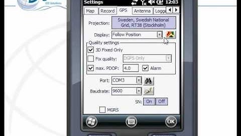 How to: Set Geoid undulation models  in  DigiTerra Explorer
