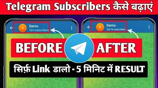 Telegram Channel Subscriber Kaise Badhaye | How To Increase Subscribers On Telegram | Telegram | by  Navya Patel 446 views 5 months ago 4 minutes, 39 seconds