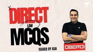 Law Direct MCQs | CA Intermediate May'24 | CA Ankit Oberoi