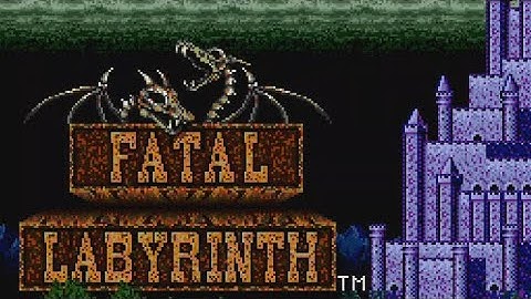 Fatal Labyrinth (Genesis) Playthrough longplay video game