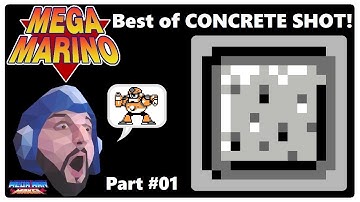 Mega Man Maker - Weapon Showcase - CONCRETE SHOT (compilation)