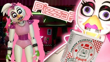 Chica Being A Pizza Loving Rocker | Security Breach