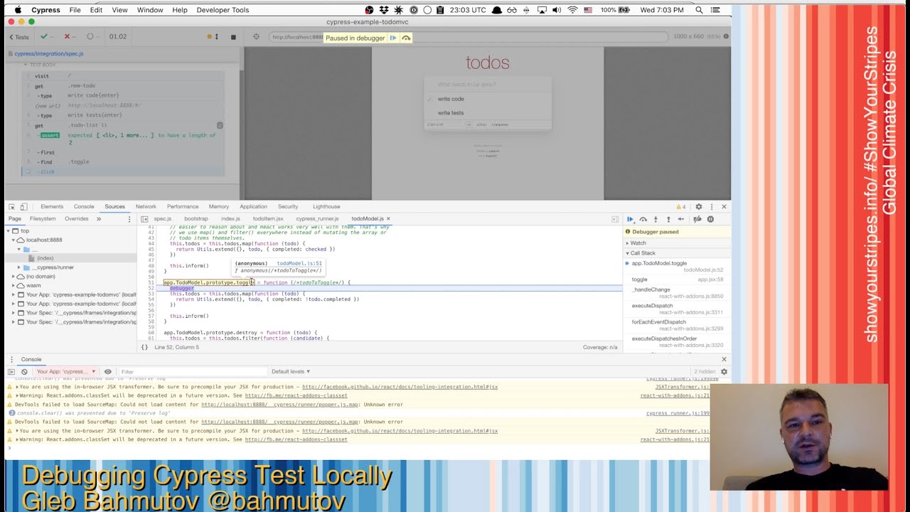 Debugging A Failing Cypress Test Locally - YouTube Debugging A Failing Cypress Test Locally - Youtube