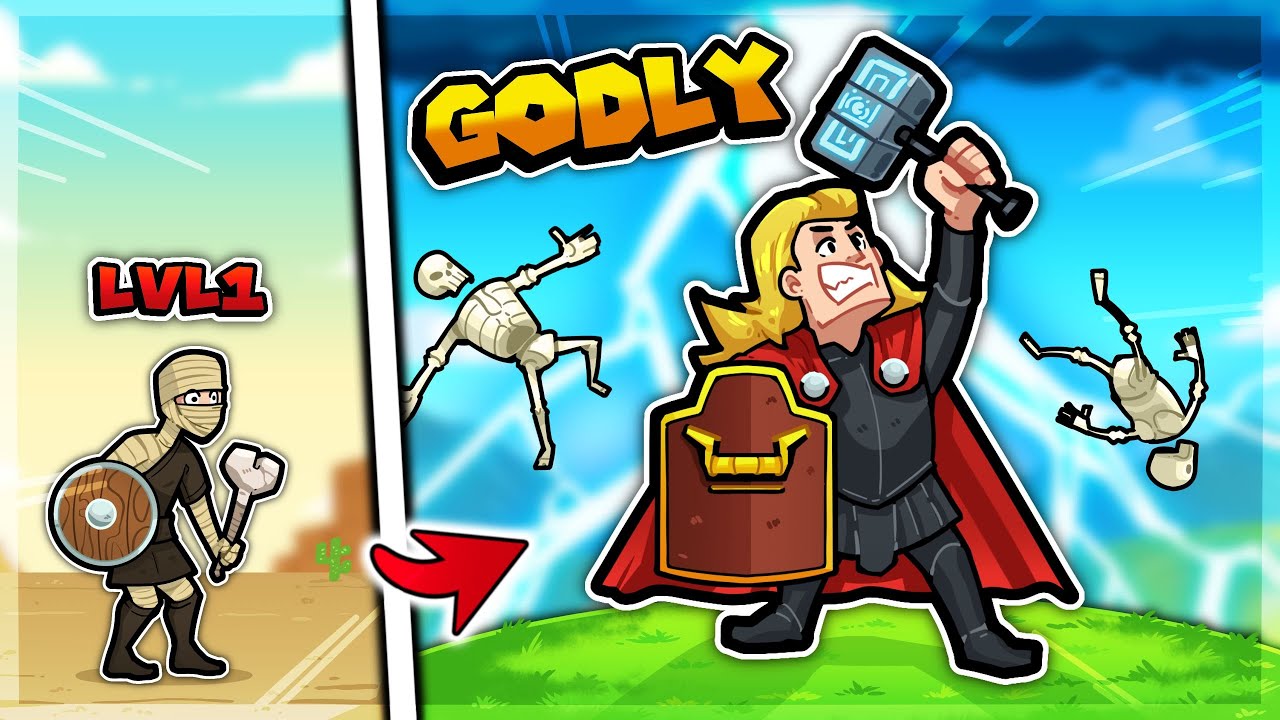 I gave my hero just a couple of upgrades