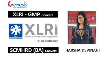 XLRI GMP, SCMHRD Convert Harsha Devinani from Genesis Mentors Interview video