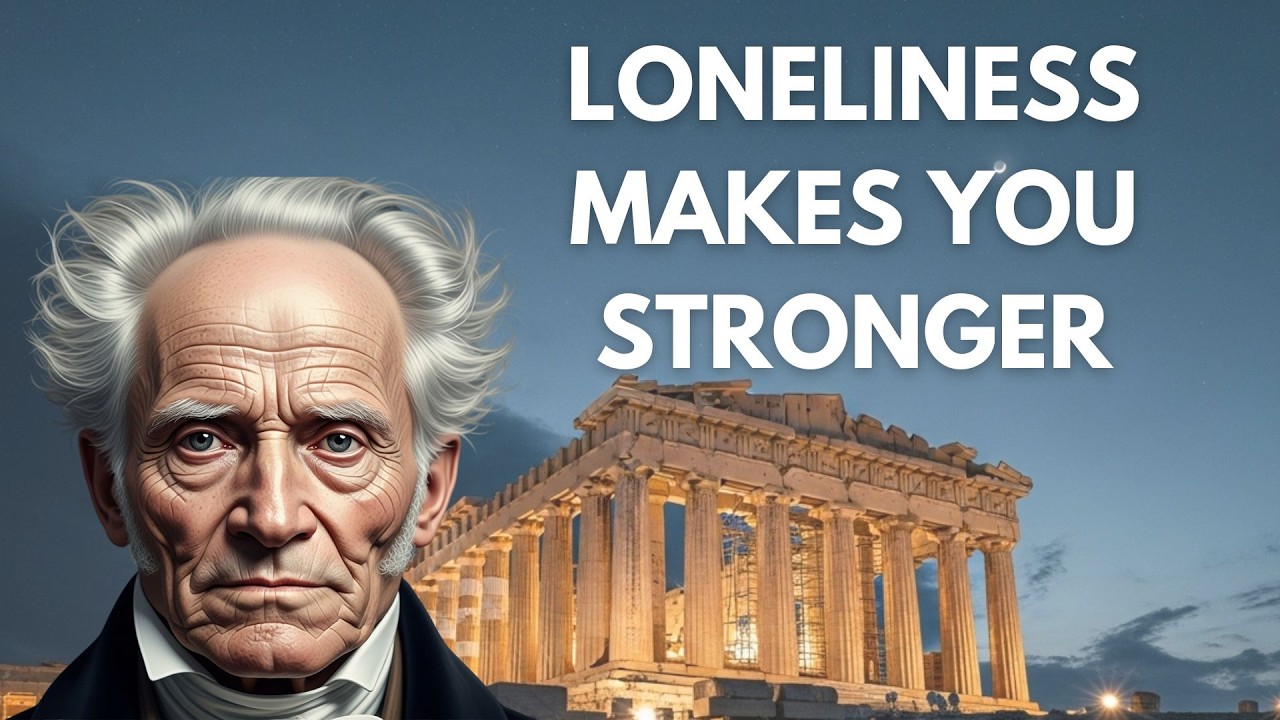 NEVER Be Afraid to Be Alone. (Schopenhauer's Game-Changing Trick)