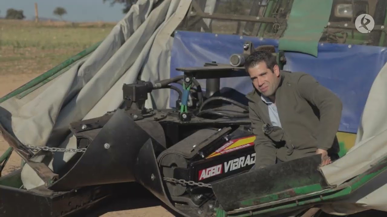 Los Mellis realizan el mantenimiento del paraguas para la recogida de aceituna | El campo es vida