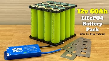 Building a 12v 60Ah Battery Pack – Step by Step!