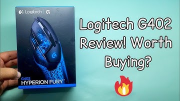 Logitech G402 Hyperion Fury Gaming Mouse Unboxing and Review | Should you buy in 2021?