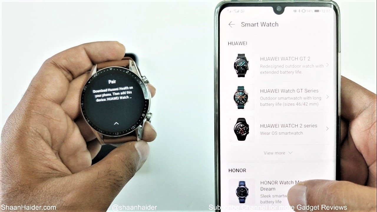 huawei watch gt pdf reader