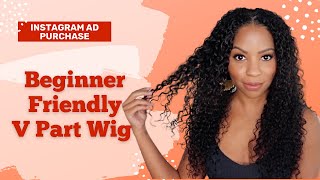 V PART WIG INSTALL I NADULA HAIR | INSTAGRAM AD REVIEW