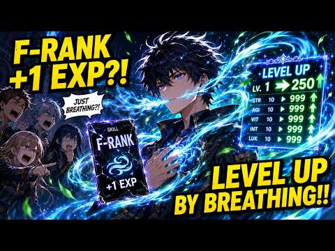 Everyone Mocked My F-Rank +1 EXP Skill—Until I Leveled Up by Breathing | Original Manhwa Story
