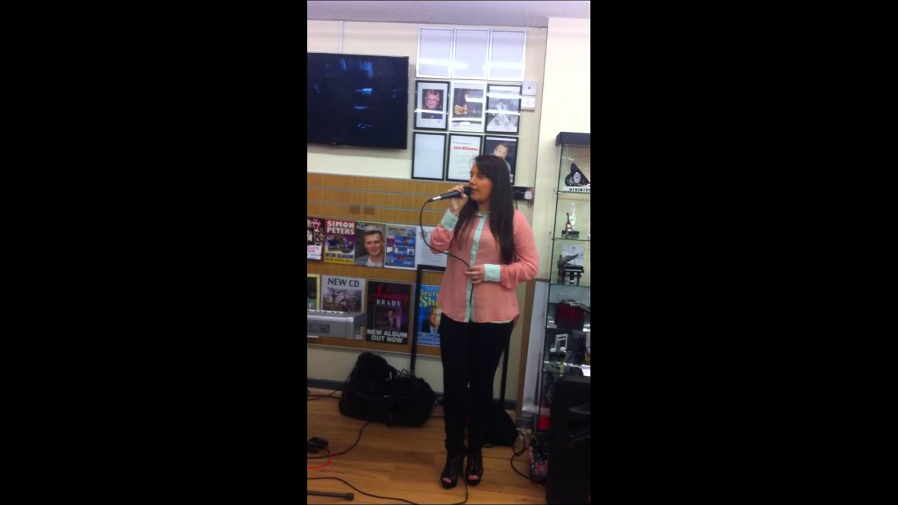 Alanna Quinn performing in omagh