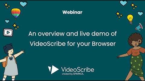 Live Demo & Overview of VideoScribe for your Browser | VideoScribe Webinar