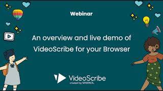 Live Demo & Overview of VideoScribe for your Browser | VideoScribe Webinar