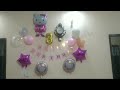 Manvi 3rd Birthday decoration