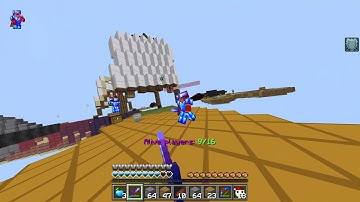 Cubecraft bedrock skywars hacker with a hacker partner
