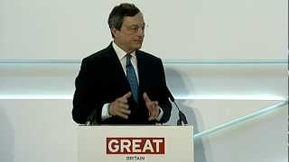 Global Investment Conference - Mario Draghi, President of the European Central Bank