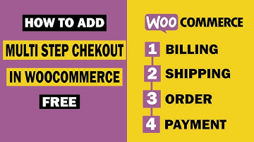How to add multi step checkout in woocommerce | In HIndi #woocommerce    #woocommercetutorial