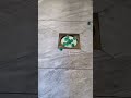 Drainage slope test after tiles fixing - Plumbing Engineering -MEP engineer #testing #drainagepipe