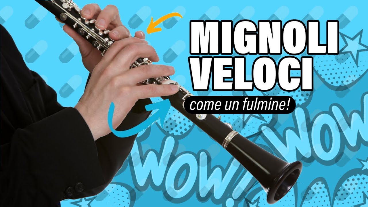 Clarinetto ➡️ Esercizi per MIGNOLI che ti rendono un fulmine⚡️